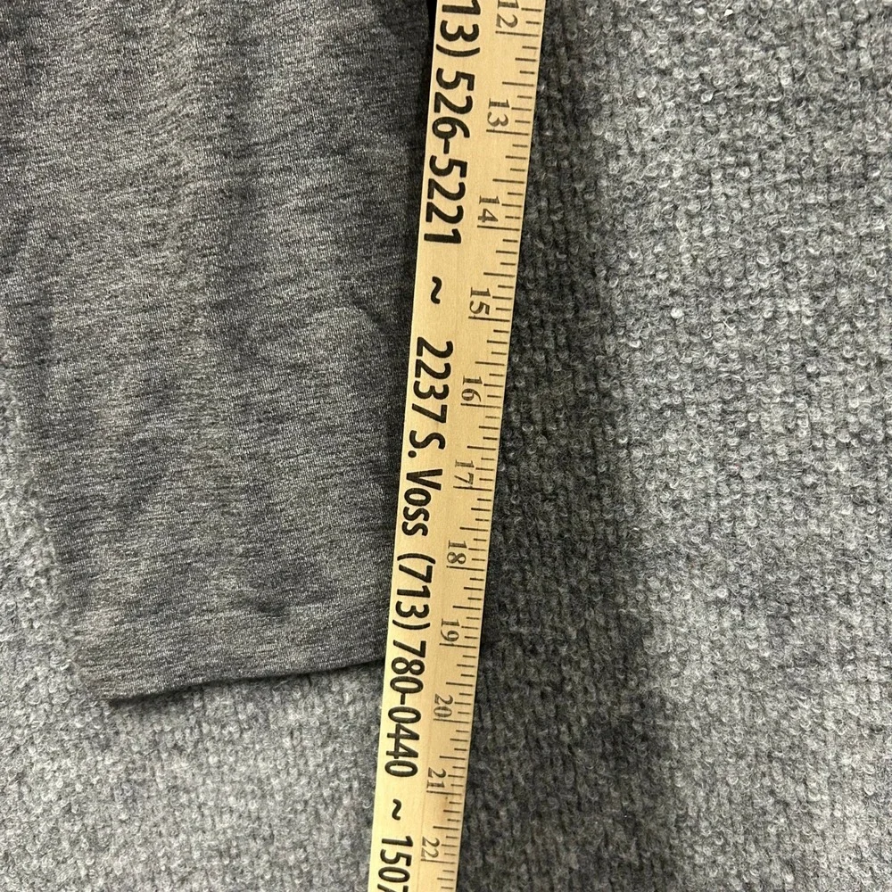 Nike Leggings Womens Size M Grey Dri-Fit Cropped Colorblock Athletic Workout